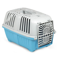 Переноска MPS Pratiko 1 для кошек и собак до 8 кг, голубая, 48×31.5×33 см Переноска MPS Pratiko 1 для кошек и собак до 8 кг, голубая, 48×31.5×33 см