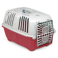Переноска MPS Pratiko 1 для кошек и собак до 8 кг, красная, 48×31.5×33 см Переноска MPS Pratiko 1 для кошек и собак до 8 кг, красная, 48×31.5×33 см