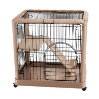 Клетка AnimAll Люкс А 1051-L для кошек, 85.5×56.7×84.8 см Клетка AnimAll Люкс А 1051-L для кошек, 85.5×56.7×84.8 см