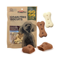 Ласощі DoggyMan Biscuits Milk&Carob, беззерновий бісквіт з молоком та керобом, для собак, 140 г Ласощі DoggyMan Biscuits Milk&Carob, беззерновий бісквіт з молоком та керобом, для собак, 140 г