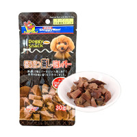 Ласощі DoggyMan Streamed Duck Liver Bits, качина печінка на пару, для собак, 30 г Ласощі DoggyMan Streamed Duck Liver Bits, качина печінка на пару, для собак, 30 г