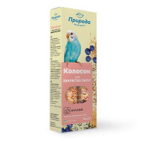 Лакомство Природа Колосок для волнистых попугаев, фруктовый, 140 г Лакомство Природа Колосок для волнистых попугаев, фруктовый, 140 г
