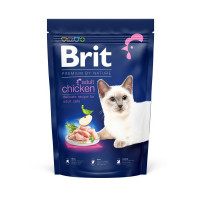 Сухой корм Brit Premium By Nature для взрослых котов, с курицей, 1.5 кг Сухой корм Brit Premium By Nature для взрослых котов, с курицей, 1.5 кг