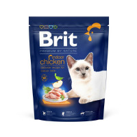 Сухой корм Brit Premium By Nature Indoor для взрослых котов, что живут в помещении, с курицей, 300 г Сухой корм Brit Premium By Nature Indoor для взрослых котов, что живут в помещении, с курицей, 300 г