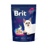 Сухой корм Brit Premium By Nature Sterelised для стерилизованных кошек, с курицей, 800 г Сухой корм Brit Premium By Nature Sterelised для стерилизованных кошек, с курицей, 800 г