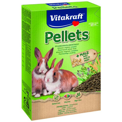 Гранульований корм Vitakraft Pellets для кроликів, 1 кг