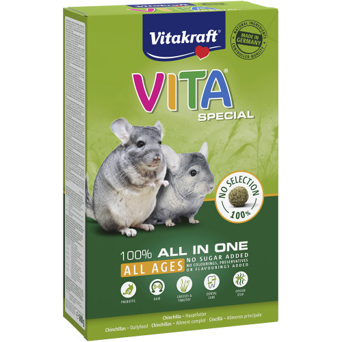 Корм Vitakraft VITA Special для шиншил, 600 г
