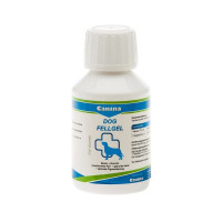 Витамины Canina Dog Fell Gel для мелких привередливых собак с проблемами шерсти, гель биотин с цинком, 100 мл Витамины Canina Dog Fell Gel для мелких привередливых собак с проблемами шерсти, гель биотин с цинком, 100 мл