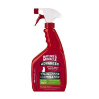 Спрей 8in1 Nature`s Miracle Stain&Odor Eliminator усиленная форма удаления пятен и запахов кошек, лимон, 946 мл Спрей 8in1 Nature`s Miracle Stain&Odor Eliminator усиленная форма удаления пятен и запахов кошек, лимон, 946 мл