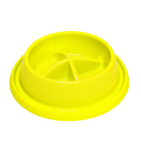 Миска Georplast Adagio Small для собак, пластик, 21.5×20.5×5.5 см, жовта Миска Georplast Adagio Small для собак, пластик, 21.5×20.5×5.5 см, жовта