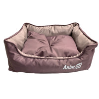 Лежак AnimAll Nena VELOURS CACAO, для котів, S, 45x35x16 см Лежак AnimAll Nena VELOURS CACAO, для котів, S, 45x35x16 см