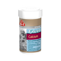 Вітаміни 8 in 1 Excel Calcium із кальцієм для собак, 880 таблеток Вітаміни 8 in 1 Excel Calcium із кальцієм для собак, 880 таблеток