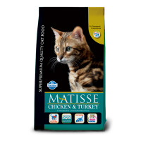 Сухой корм Farmina Matisse Adult Chicken & Turkey для взрослых кошек, курица и индейка, 1.5 кг Сухой корм Farmina Matisse Adult Chicken & Turkey для взрослых кошек, курица и индейка, 1.5 кг