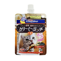 Рідкі ласощі CattyMan Creamy Chicken для котів, вершкове пюре з куркою, 70 г Рідкі ласощі CattyMan Creamy Chicken для котів, вершкове пюре з куркою, 70 г
