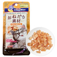 Лакомство CattyMan Chicken Meat для кошек, кусочки мяса курицы, 25 г