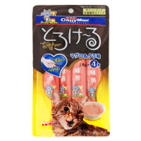 Жидкое лакомство CattyMan Tuna&Codfish для кошек, тунец с треской, 4 шт × 16 г Жидкое лакомство CattyMan Tuna&Codfish для кошек, тунец с треской, 4 шт × 16 г