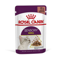 Влажный корм Royal Canin Sensory Smell Gravy для кошек привередливых к аромату, кусочки в соусе, 85 г Влажный корм Royal Canin Sensory Smell Gravy для кошек привередливых к аромату, кусочки в соусе, 85 г