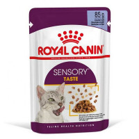 Вологий корм Royal Canin Sensory Taste Jelly для котів вибагливих до смаку, шматочки в желе, 85 г Вологий корм Royal Canin Sensory Taste Jelly для котів вибагливих до смаку, шматочки в желе, 85 г