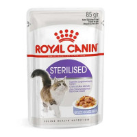 Вологий корм Royal Canin Sterilised Jelly для стерилізованих котів старше 12 місяців, шматочки в желе, 85 г Вологий корм Royal Canin Sterilised Jelly для стерилізованих котів старше 12 місяців, шматочки в желе, 85 г