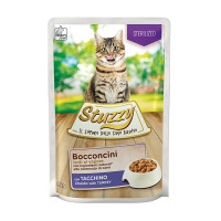 Вологий корм Mister Stuzzy Cat Sterilized Turkey з індичкою в соусі, для стерилізованих кішок, 85 г Вологий корм Mister Stuzzy Cat Sterilized Turkey з індичкою в соусі, для стерилізованих кішок, 85 г
