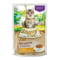 Влажный корм Mister Stuzzy Cat Sterilized Chicken с курицей в соусе, для стерилизованных кошек, 85 г Влажный корм Mister Stuzzy Cat Sterilized Chicken с курицей в соусе, для стерилизованных кошек, 85 г