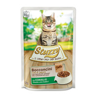 Влажный корм Mister Stuzzy Cat Rabbit с кроликом в желе, для котов, 85 г Влажный корм Mister Stuzzy Cat Rabbit с кроликом в желе, для котов, 85 г