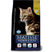 Сухой корм Farmina Matisse Adult Salmon & Tuna для взрослых кошек, лосось и тунец, 10 кг Сухой корм Farmina Matisse Adult Salmon & Tuna для взрослых кошек, лосось и тунец, 10 кг