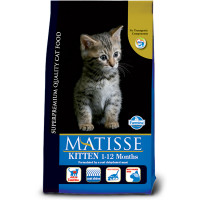 Сухий корм Farmina Matisse Kitten для кошенят, вагітних та годуючих кішок, з куркою, 10 кг Сухий корм Farmina Matisse Kitten для кошенят, вагітних та годуючих кішок, з куркою, 10 кг