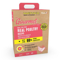 Полувлажный корм Natyka Gourmet Small Dog Poultry для взрослых собак мелких пород, рецепт из птицы, 3 кг Полувлажный корм Natyka Gourmet Small Dog Poultry для взрослых собак мелких пород, рецепт из птицы, 3 кг