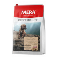 Сухий корм Mera Pure Sensitive Junior Truthahn&Reis для цуценят, з м'ясом індички та рисом, 1 кг Сухий корм Mera Pure Sensitive Junior Truthahn&Reis для цуценят, з м'ясом індички та рисом, 1 кг