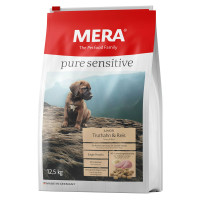 Сухой корм Mera Pure Sensitive Junior Truthahn&Reis для щенков, с мясом индейки и рисом, 12.5 кг Сухой корм Mera Pure Sensitive Junior Truthahn&Reis для щенков, с мясом индейки и рисом, 12.5 кг