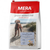 Сухой корм Mera Pure Sensitive Adult Hering&Kartoffel для взрослых собак, с селёдкой и картофелем, 12.5 кг Сухой корм Mera Pure Sensitive Adult Hering&Kartoffel для взрослых собак, с селёдкой и картофелем, 12.5 кг