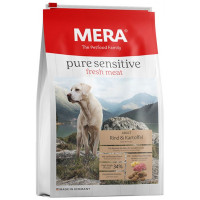 Сухой корм Mera Pure Sensitive Adult Rind&Kartoffel для взрослых собак, с говядиной и картофелем, 1 кг Сухой корм Mera Pure Sensitive Adult Rind&Kartoffel для взрослых собак, с говядиной и картофелем, 1 кг