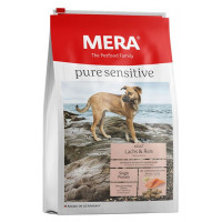 Сухий корм Mera Pure Sensitive Adult Lachs&Reis для дорослих собак, з лососем та рисом, 1 кг Сухий корм Mera Pure Sensitive Adult Lachs&Reis для дорослих собак, з лососем та рисом, 1 кг