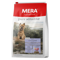 Сухий корм Mera Pure Sensitive Mini Adult Lamm&Reis для дорослих собак малих порід, з ягням та рисом, 4 кг Сухий корм Mera Pure Sensitive Mini Adult Lamm&Reis для дорослих собак малих порід, з ягням та рисом, 4 кг