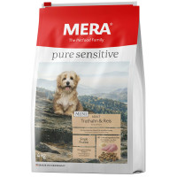 Сухий корм Mera Pure Sensitive Mini Adult Truthahn&Reis для собак малих порід, з індичкою та рисом, 4 кг Сухий корм Mera Pure Sensitive Mini Adult Truthahn&Reis для собак малих порід, з індичкою та рисом, 4 кг