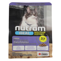 Сухий корм I17 Nutram Ideal Solution Support Indoor Cat для котів домашнього утримання, холістік, 340 г Сухий корм I17 Nutram Ideal Solution Support Indoor Cat для котів домашнього утримання, холістік, 340 г