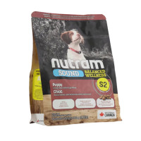 Сухой корм S2 Nutram Sound Balanced Wellness Natural Puppy для щенков, с курицей и цельными яйцами, 340 г Сухой корм S2 Nutram Sound Balanced Wellness Natural Puppy для щенков, с курицей и цельными яйцами, 340 г