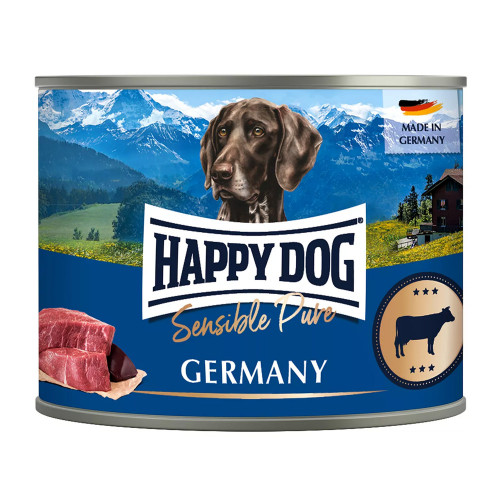 Консерви Happy Dog Sens Pure Rind для собак, з яловичиною, 200 г