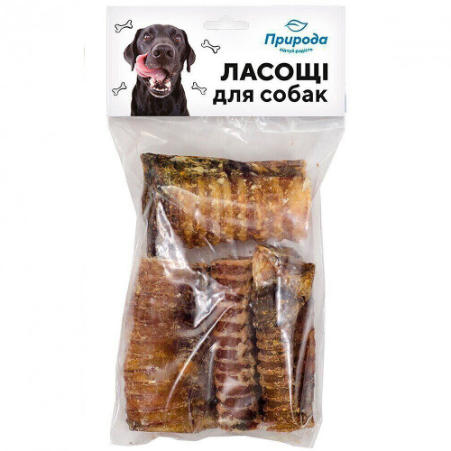 Ласощі Природа для собак трахея, 100 г