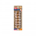 Ласощі для собак 8in1 Triple Flavour жувальні кістки, XS, з м'ясом, 7 шт