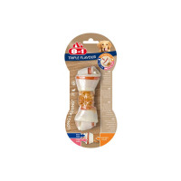 Лакомство для собак 8in1 Triple Flavour жевательная кость, S, с мясом, 1 шт Лакомство для собак 8in1 Triple Flavour жевательная кость, S, с мясом, 1 шт