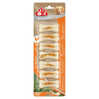 Лакомство для собак 8in1 Strong жевательная кость, XS, с куриным мясом, 7 шт Лакомство для собак 8in1 Strong жевательная кость, XS, с куриным мясом, 7 шт