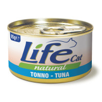 Консерва LifeCat Tuna для кошек от 6 месяцев, с тунцом, 85 г Консерва LifeCat Tuna для кошек от 6 месяцев, с тунцом, 85 г