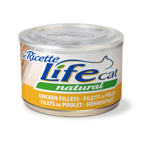 Консерва LifeCat Chicken для котів від 6 місяців, з курячим філе, 150 г