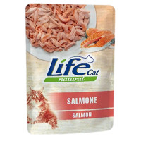 Влажный корм LifeCat Salmon для кошек от 6 месяцев, с лососем, 70 г Влажный корм LifeCat Salmon для кошек от 6 месяцев, с лососем, 70 г