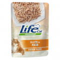 Влажный корм LifeCat Chicken для кошек от 6 месяцев, с куриным филе, 70 г