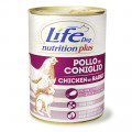 Консерва LifeDog Nutrition Plus Chicken With Rabbit для собак від 6 місяців, з курятиною та кроликом, 400 г