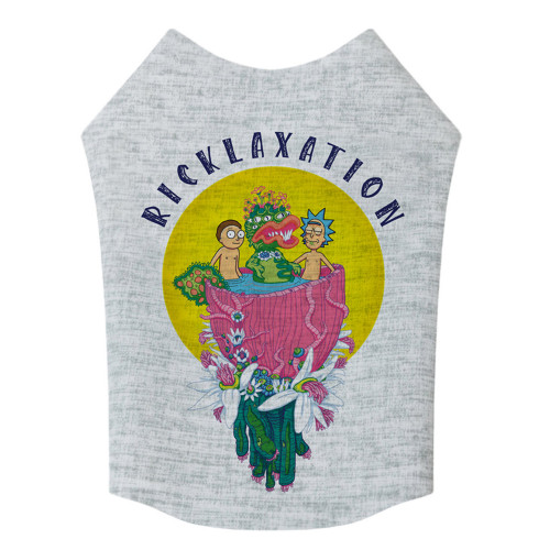 Майка WAUDOG Clothes для собак, малюнок "Рік та Морті 2", XS30, 40-46/23-28 см