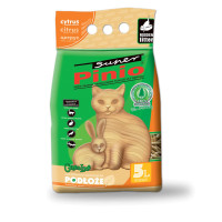 Древесный наполнитель Super Pinio с ароматом цитрусов, 5 л (3.2 кг) Древесный наполнитель Super Pinio с ароматом цитрусов, 5 л (3.2 кг)